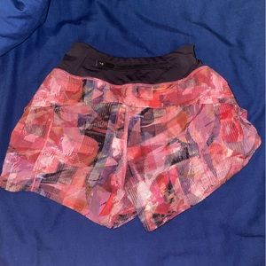 Lululemon Speed Up Shorts, Size 8